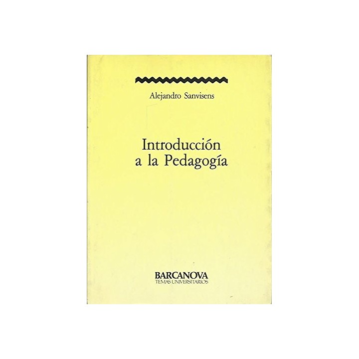 INTRODUCCIÓN A LA PEDAGOGÍA